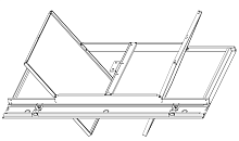 Потолочные панели с аварийным откидыванием