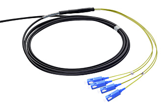Волоконно-оптическая сборка, OS2, 24xSC/UPC - 24xSC/UPC, длина сборки 100 м