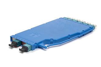 TAP модуль серии CORE 12, 12 × LC - 1 × MTP (male) + MTP TAP порт, 50:50, OM4