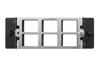 Планка Q-SLOT 6 × Keystone UTP/FTP