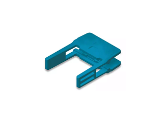 Держатель штырей MTP PRO без штырей, многомод, аква, 10 комплектов