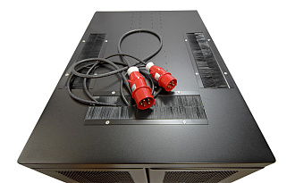 Блок распределения питания базовый PRO 0U 32/400 3 фазы, 30 C13+6 C19, шнур IEC320 309, 3 метра