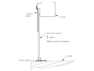 Панель-компенсатор Q-SPACE, 400 × 600 мм, сотовый поликарбонат