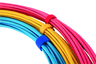 Стяжка Velcro 210 × 12 мм, желтый