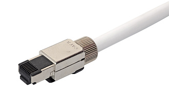 Коммутационный шнур категории 8.1 S/FTP, HF, 2 м, белый